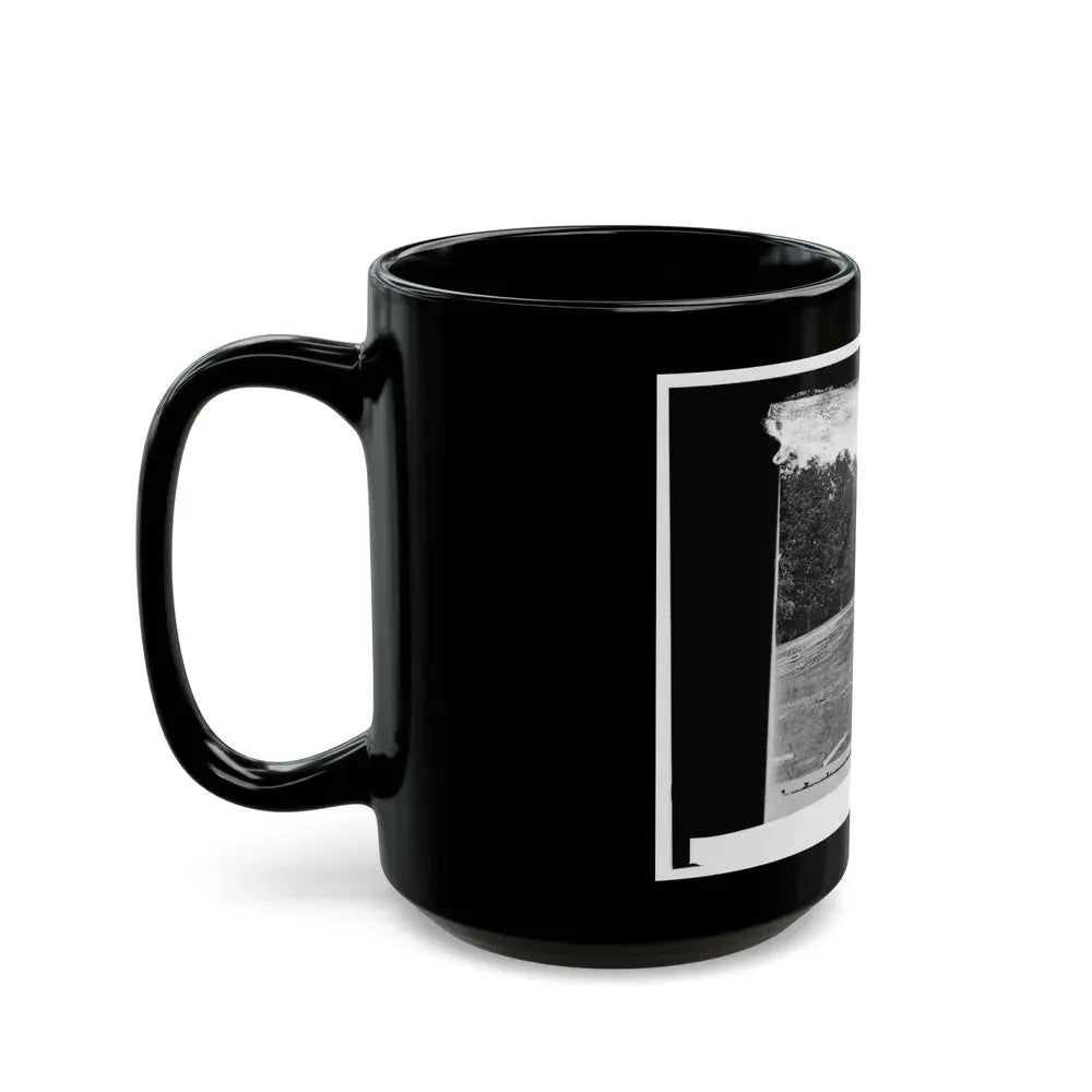 Antietam, Maryland. Dunker Church On Battlefield (U.S. Civil War) Black Coffee Mug - Go Mug Yourself
