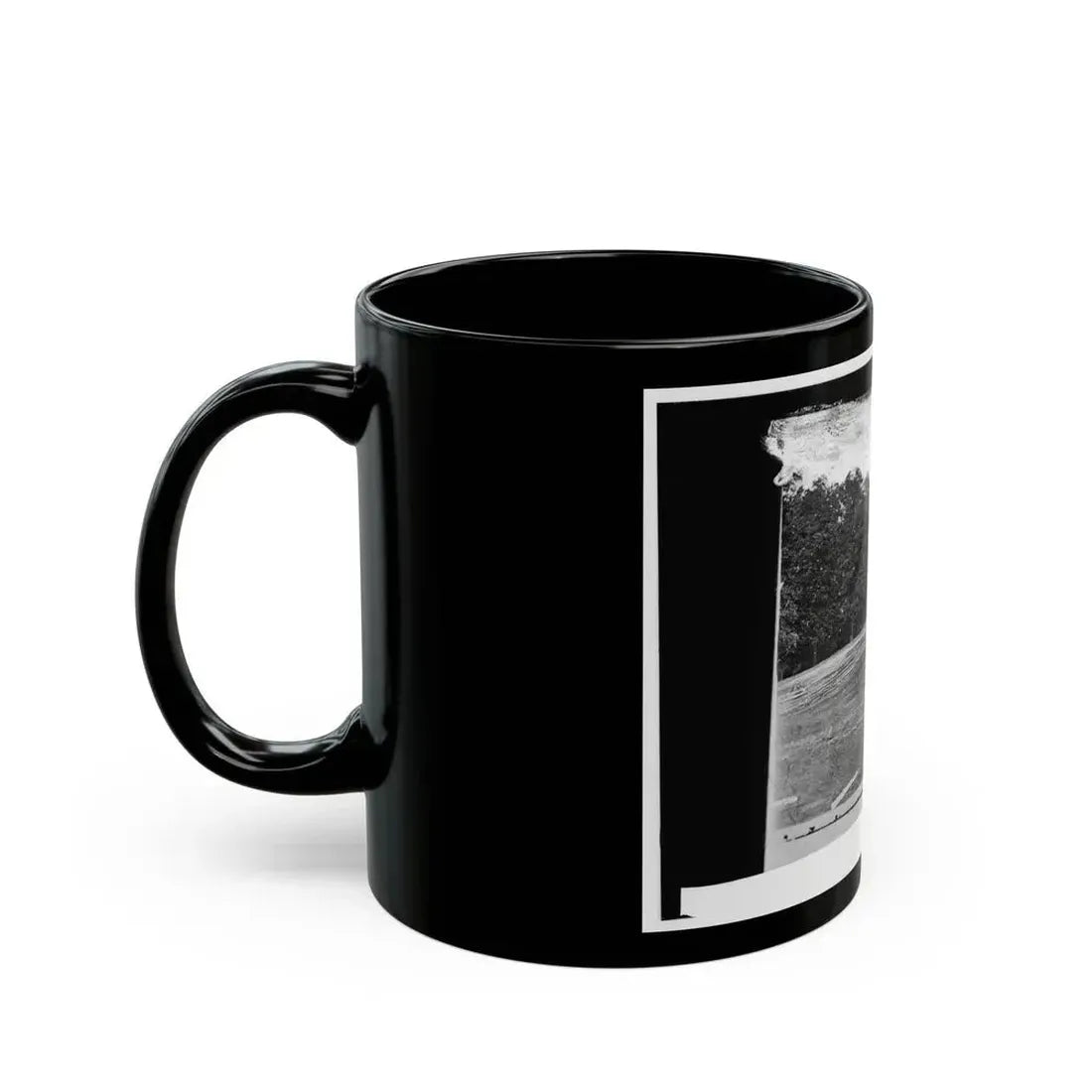 Antietam, Maryland. Dunker Church On Battlefield (U.S. Civil War) Black Coffee Mug - Go Mug Yourself