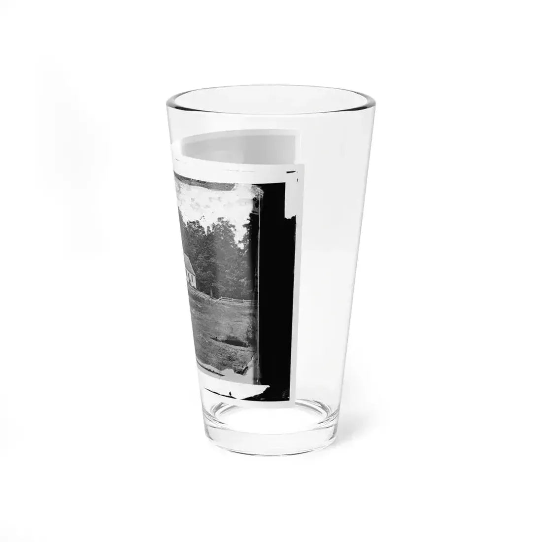 Antietam, Maryland. Dunker Church On Battlefield (U.S. Civil War) Pint Glass 16oz - Go Mug Yourself