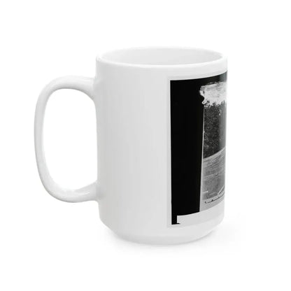 Antietam, Maryland. Dunker Church On Battlefield (U.S. Civil War) White Coffee Mug - Go Mug Yourself