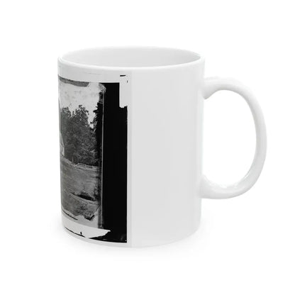 Antietam, Maryland. Dunker Church On Battlefield (U.S. Civil War) White Coffee Mug - Go Mug Yourself