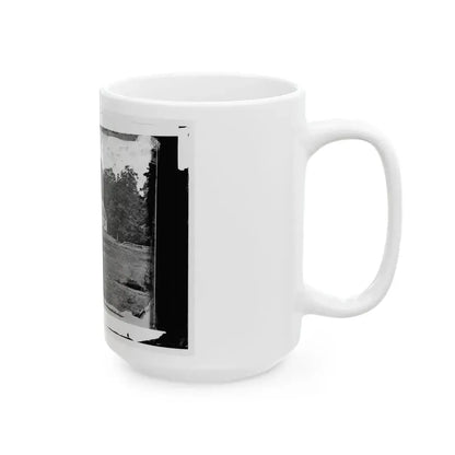 Antietam, Maryland. Dunker Church On Battlefield (U.S. Civil War) White Coffee Mug - Go Mug Yourself