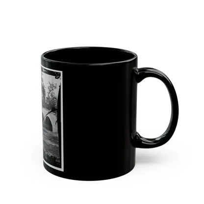 Antietam, Maryland. Eastern View Of Bridge (U.S. Civil War) Black Coffee Mug - Go Mug Yourself
