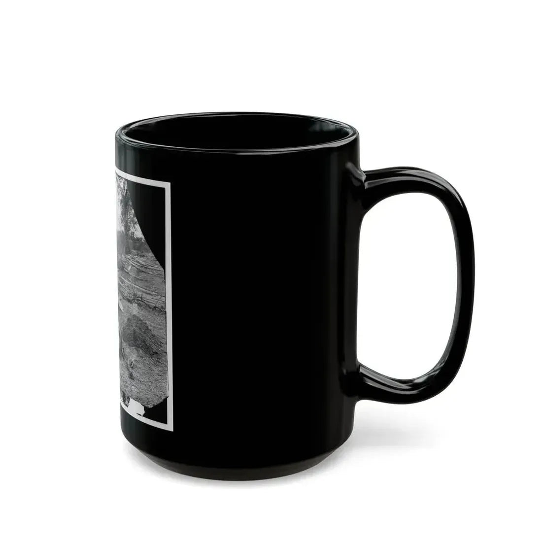 Antietam, Maryland. Federal Buried, Confederate Unburied, Where They Fell (U.S. Civil War) Black Coffee Mug - Go Mug Yourself
