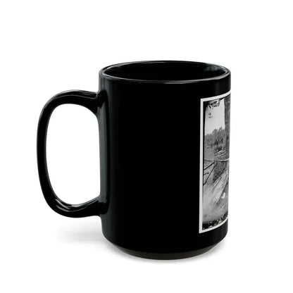 Antietam, Maryland. Federal Buried, Confederate Unburied, Where They Fell (U.S. Civil War) Black Coffee Mug - Go Mug Yourself