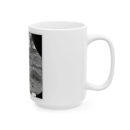 Antietam, Maryland. Federal Buried, Confederate Unburied, Where They Fell (U.S. Civil War) White Coffee Mug - Go Mug Yourself