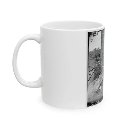 Antietam, Maryland. Federal Buried, Confederate Unburied, Where They Fell (U.S. Civil War) White Coffee Mug - Go Mug Yourself