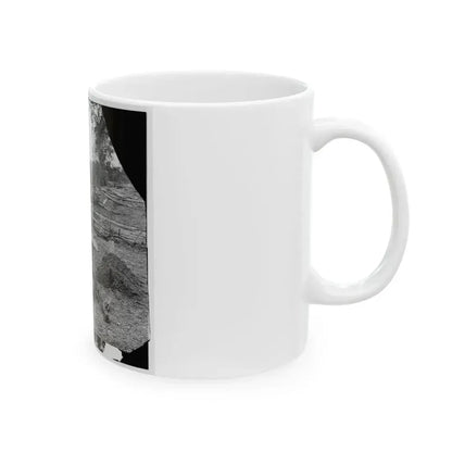 Antietam, Maryland. Federal Buried, Confederate Unburied, Where They Fell (U.S. Civil War) White Coffee Mug - Go Mug Yourself