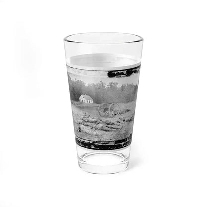 Antietam, Maryland. Field Where Sumner's Corps Charged. Bodies Of Confederate In Front Of The Dunker Church (U.S. Civil War) Pint Glass 16oz - Go Mug Yourself