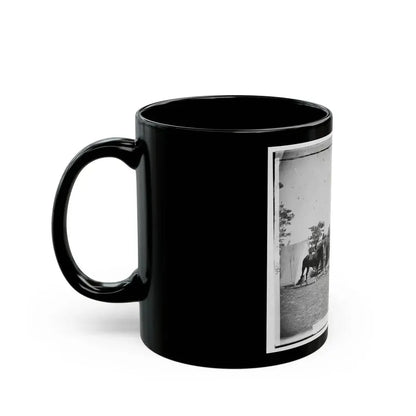 Antietam, Maryland. Forge Scene At General Mcclellan's Headquarters (U.S. Civil War) Black Coffee Mug - Go Mug Yourself