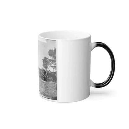 Antietam, Maryland. Forge Scene at General Mcclellan's Headquarters (U.S. Civil War) Color Changing Coffee Mug 11oz - Go Mug Yourself