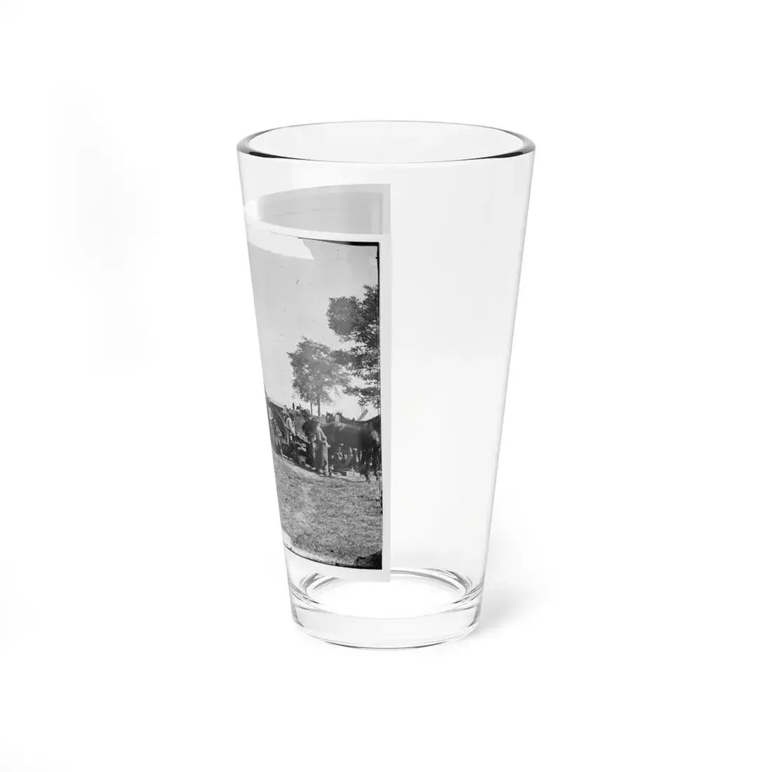 Antietam, Maryland. Forge Scene At General Mcclellan's Headquarters (U.S. Civil War) Pint Glass 16oz - Go Mug Yourself
