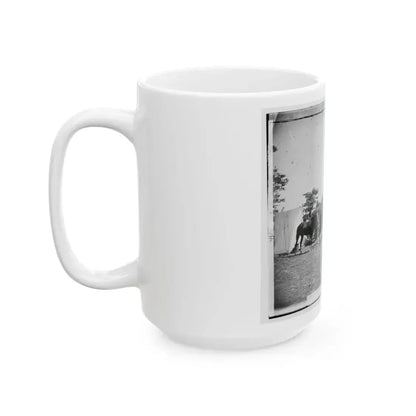 Antietam, Maryland. Forge Scene At General Mcclellan's Headquarters (U.S. Civil War) White Coffee Mug - Go Mug Yourself