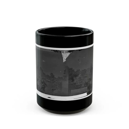 Antietam, Maryland. Gen. Joe Hooker's Headquarters(2) (U.S. Civil War) Black Coffee Mug 15oz - Go Mug Yourself