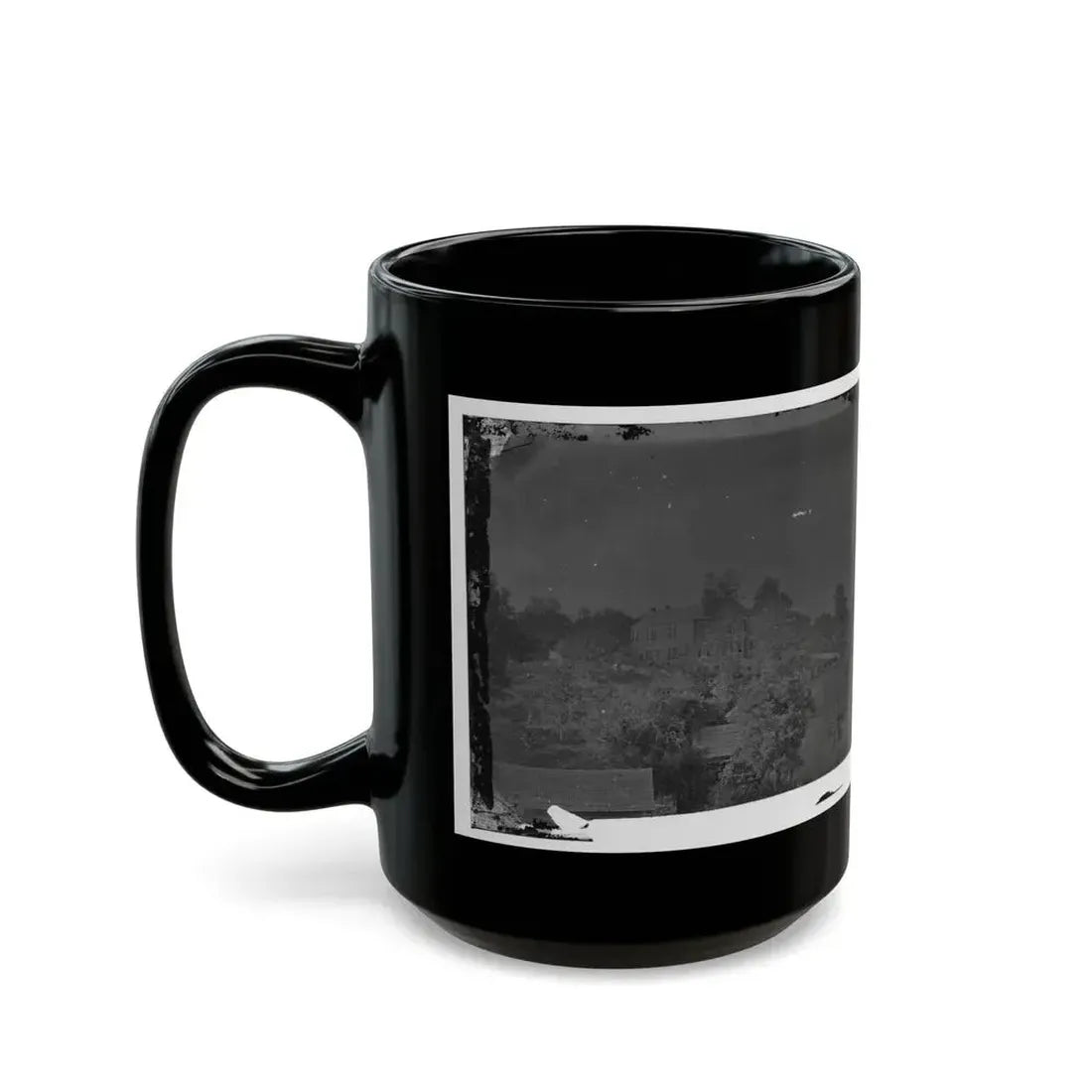 Antietam, Maryland. Gen. Joe Hooker's Headquarters(2) (U.S. Civil War) Black Coffee Mug - Go Mug Yourself