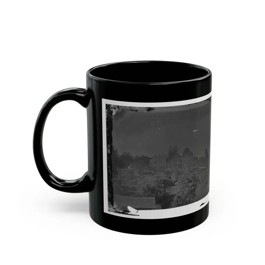 Antietam, Maryland. Gen. Joe Hooker's Headquarters(2) (U.S. Civil War) Black Coffee Mug - Go Mug Yourself