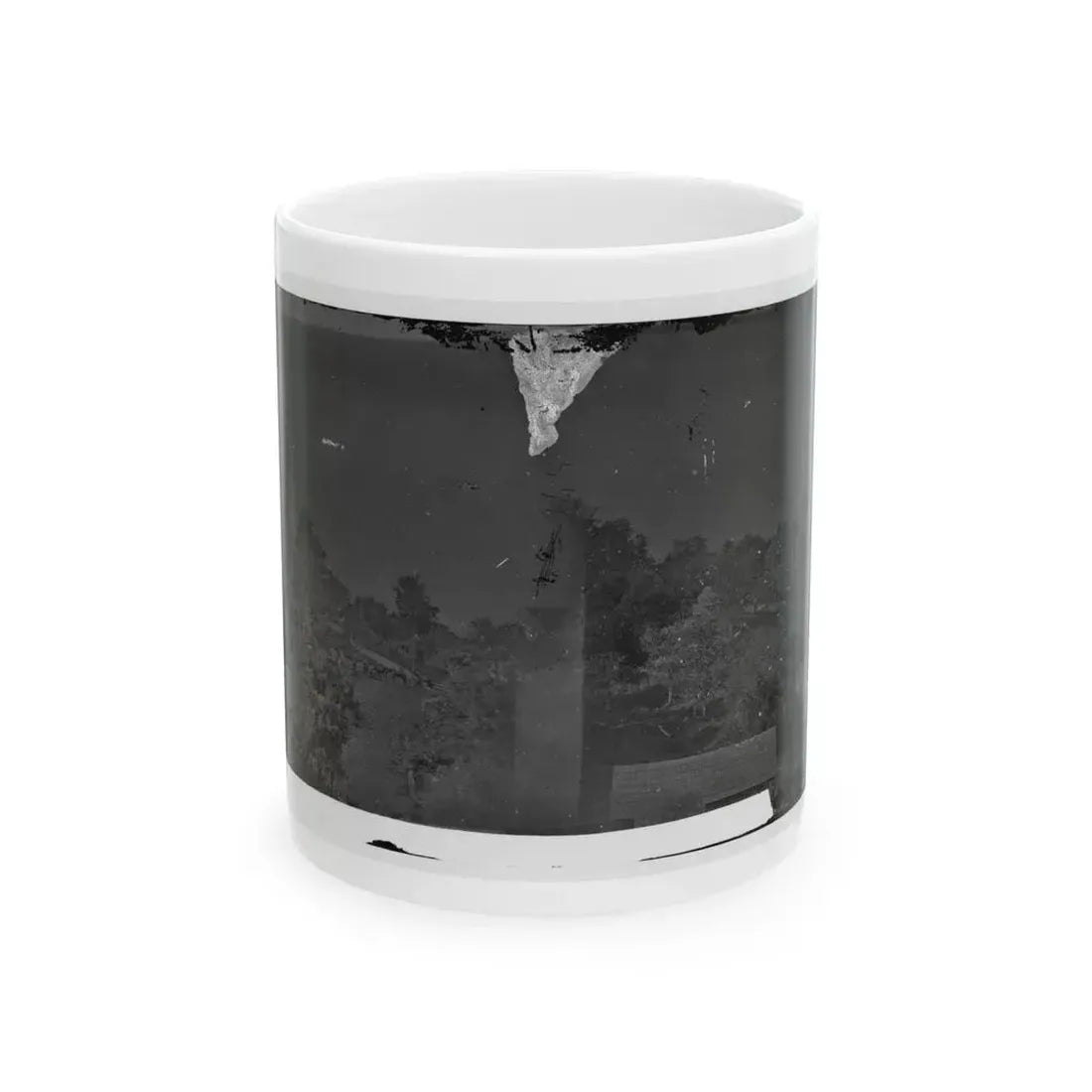 Antietam, Maryland. Gen. Joe Hooker's Headquarters(2) (U.S. Civil War) White Coffee Mug 11oz - Go Mug Yourself