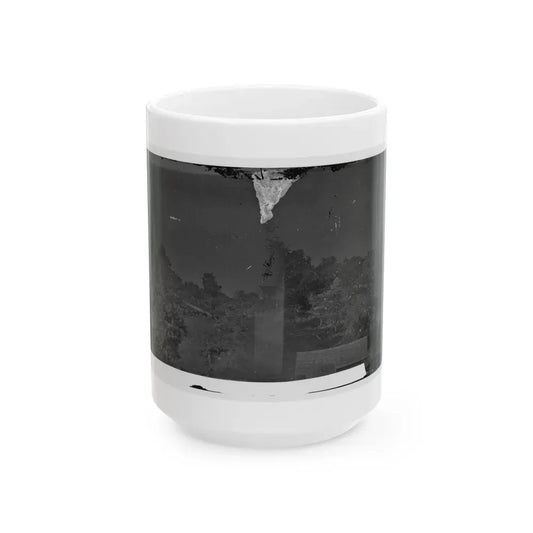 Antietam, Maryland. Gen. Joe Hooker's Headquarters(2) (U.S. Civil War) White Coffee Mug 15oz - Go Mug Yourself