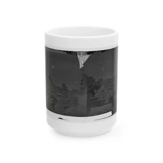 Antietam, Maryland. Gen. Joe Hooker's Headquarters(2) (U.S. Civil War) White Coffee Mug 15oz - Go Mug Yourself