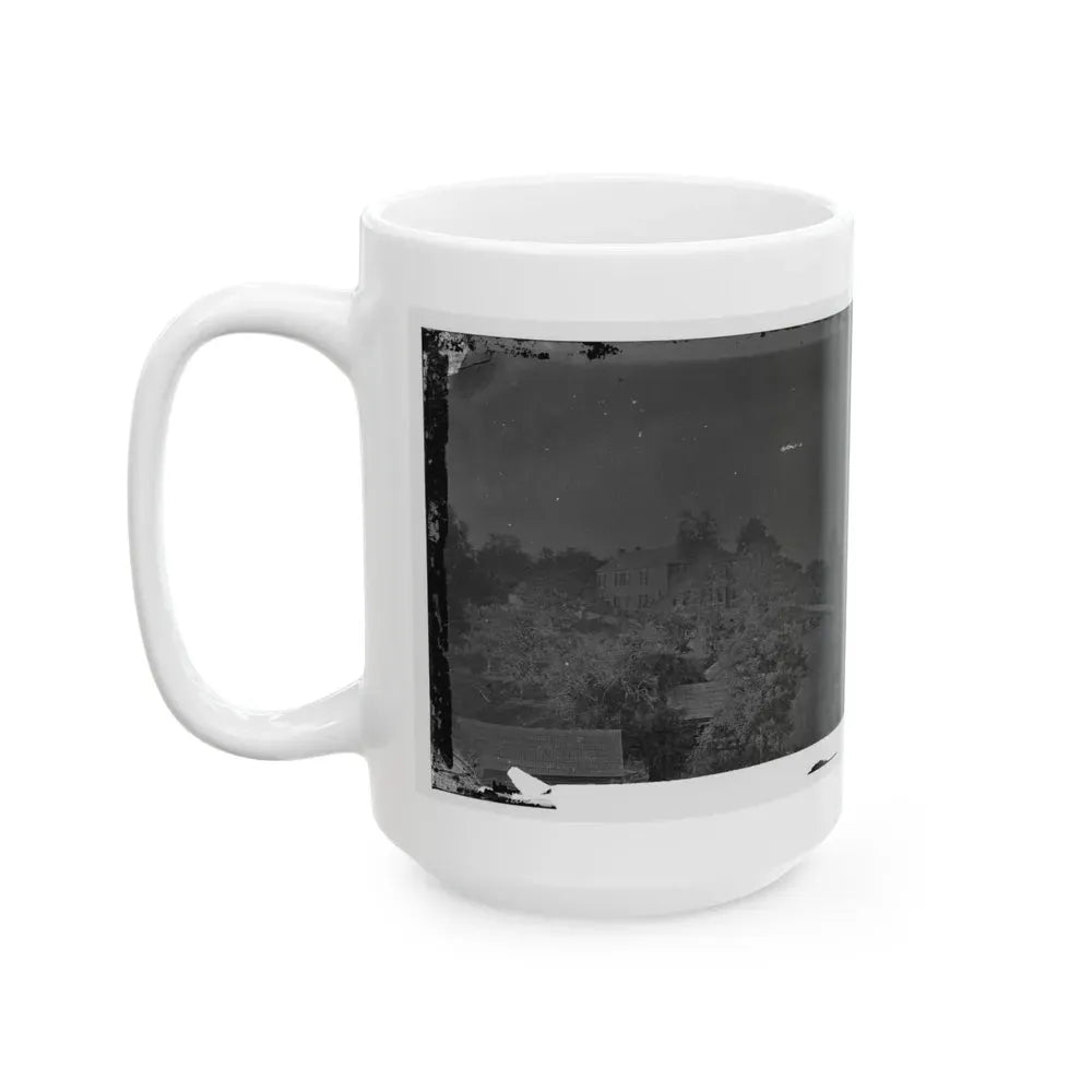 Antietam, Maryland. Gen. Joe Hooker's Headquarters(2) (U.S. Civil War) White Coffee Mug - Go Mug Yourself