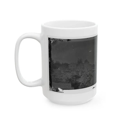 Antietam, Maryland. Gen. Joe Hooker's Headquarters(2) (U.S. Civil War) White Coffee Mug - Go Mug Yourself