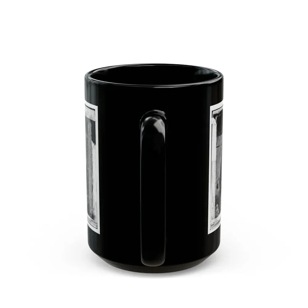 Antietam, Maryland. General John C. Caldwell And Staff On Battlefield (U.S. Civil War) Black Coffee Mug - Go Mug Yourself