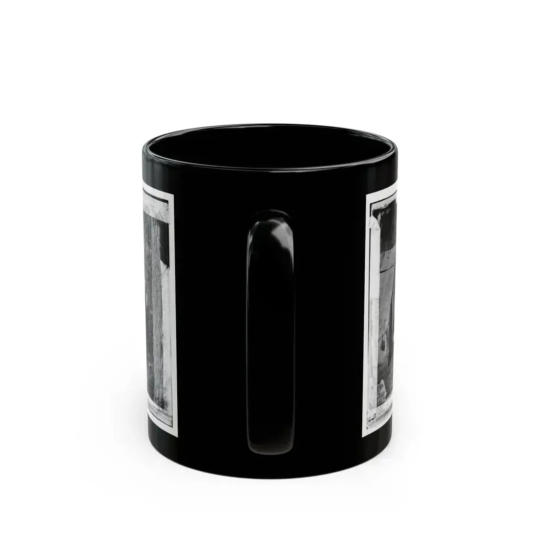 Antietam, Maryland. General John C. Caldwell And Staff On Battlefield (U.S. Civil War) Black Coffee Mug - Go Mug Yourself