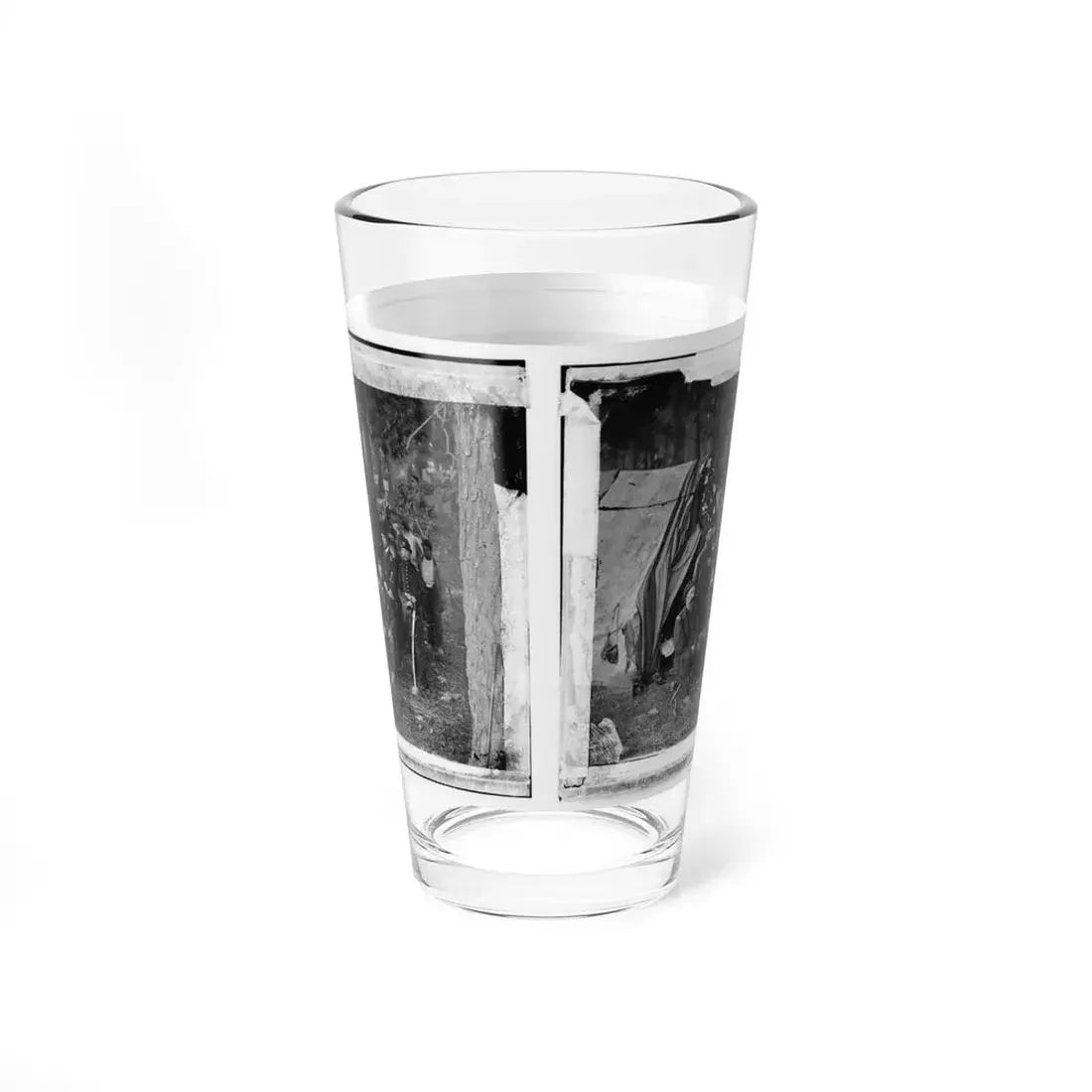 Antietam, Maryland. General John C. Caldwell And Staff On Battlefield (U.S. Civil War) Pint Glass 16oz - Go Mug Yourself