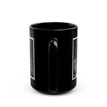 Antietam, Maryland. Graves Of Federal Soldiers At Burnside Bridge (U.S. Civil War) Black Coffee Mug - Go Mug Yourself
