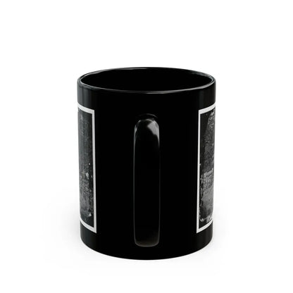 Antietam, Maryland. Graves Of Federal Soldiers At Burnside Bridge (U.S. Civil War) Black Coffee Mug - Go Mug Yourself