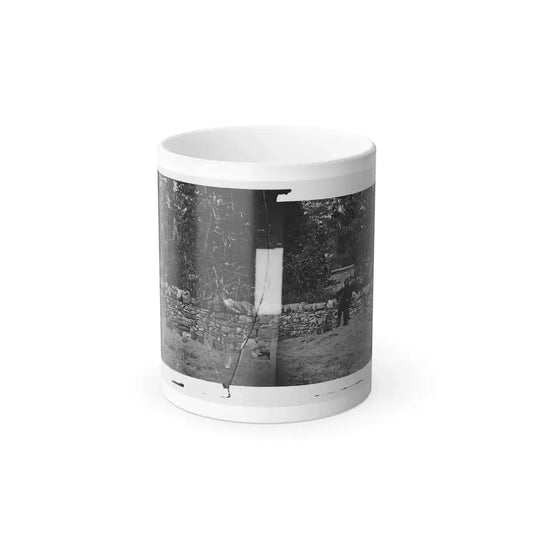 Antietam, Maryland. Graves of Federal Soldiers at Burnside Bridge (U.S. Civil War) Color Changing Coffee Mug 11oz Default Title 11oz - Go Mug Yourself