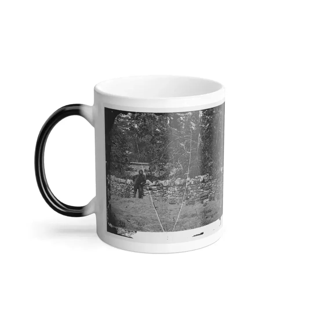 Antietam, Maryland. Graves of Federal Soldiers at Burnside Bridge (U.S. Civil War) Color Changing Coffee Mug 11oz - Go Mug Yourself