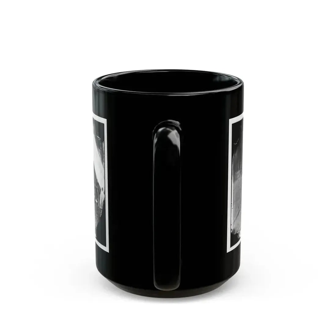 Antietam, Maryland. Group Of Federal Artillery Offices On Battlefield (U.S. Civil War) Black Coffee Mug - Go Mug Yourself