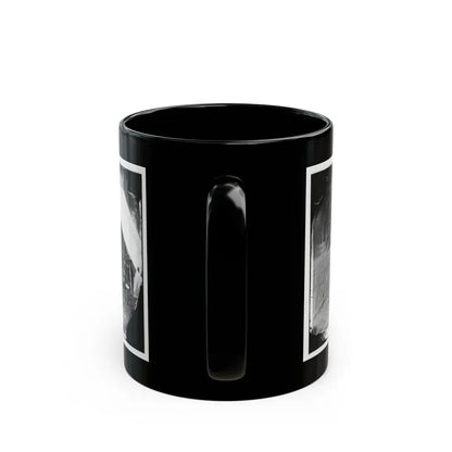 Antietam, Maryland. Group Of Federal Artillery Offices On Battlefield (U.S. Civil War) Black Coffee Mug - Go Mug Yourself