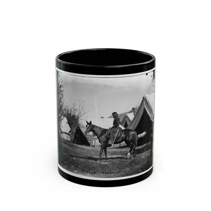 Antietam, Maryland. Lt. Col. Charles B. Norton At Headquarters Of Gen. Fitz-John Porter (U.S. Civil War) Black Coffee Mug 11oz - Go Mug Yourself