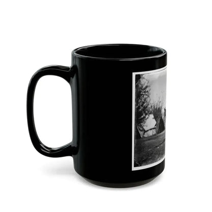 Antietam, Maryland. Lt. Col. Charles B. Norton At Headquarters Of Gen. Fitz-John Porter (U.S. Civil War) Black Coffee Mug - Go Mug Yourself