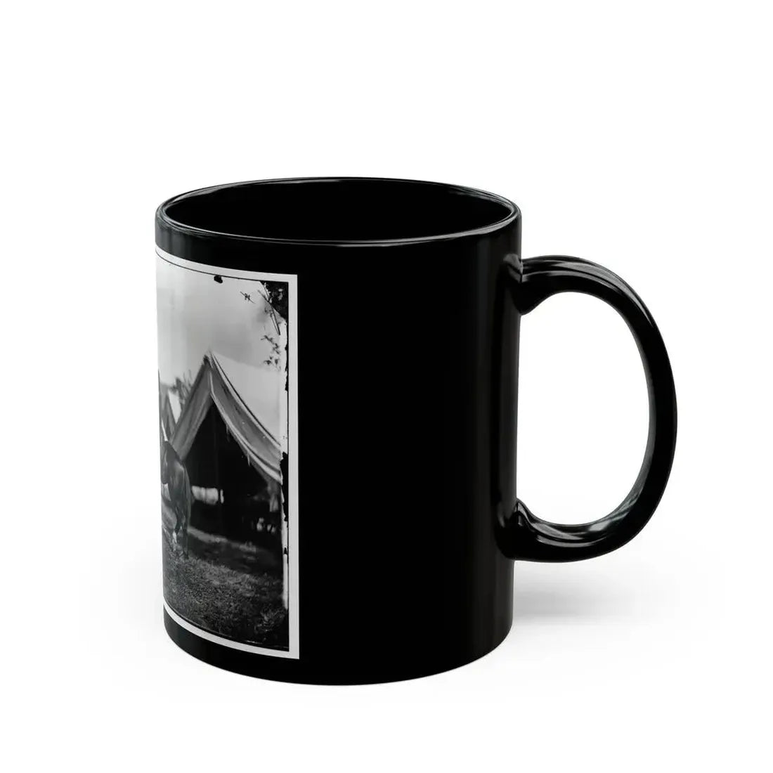 Antietam, Maryland. Lt. Col. Charles B. Norton At Headquarters Of Gen. Fitz-John Porter (U.S. Civil War) Black Coffee Mug - Go Mug Yourself