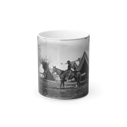 Antietam, Maryland. Lt. Col. Charles B. Norton at Headquarters of Gen. Fitz-John Porter (U.S. Civil War) Color Changing Coffee Mug 11oz Default Title 11oz - Go Mug Yourself