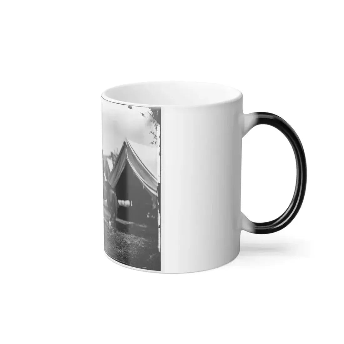 Antietam, Maryland. Lt. Col. Charles B. Norton at Headquarters of Gen. Fitz-John Porter (U.S. Civil War) Color Changing Coffee Mug 11oz - Go Mug Yourself