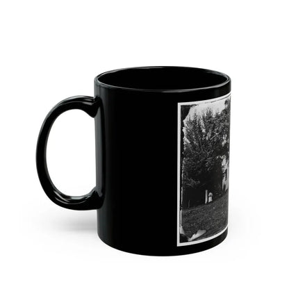 Antietam, Maryland. Miller House (U.S. Civil War) Black Coffee Mug - Go Mug Yourself