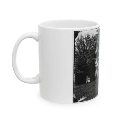 Antietam, Maryland. Miller House (U.S. Civil War) White Coffee Mug - Go Mug Yourself