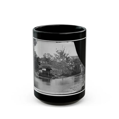 Antietam, Maryland. Newcomer's Mill (U.S. Civil War) Black Coffee Mug 15oz - Go Mug Yourself