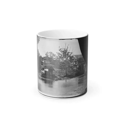 Antietam, Maryland. Newcomer's Mill (U.S. Civil War) Color Changing Coffee Mug 11oz Default Title 11oz - Go Mug Yourself