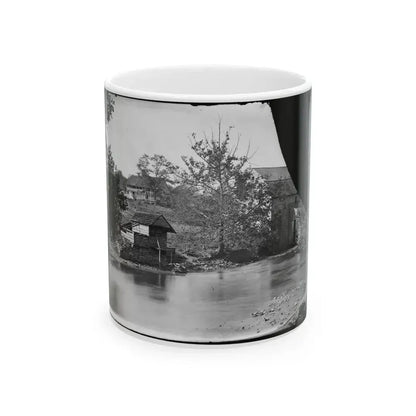 Antietam, Maryland. Newcomer's Mill (U.S. Civil War) White Coffee Mug 11oz - Go Mug Yourself