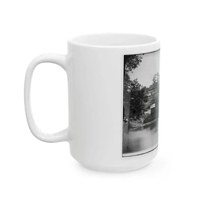 Antietam, Maryland. Newcomer's Mill (U.S. Civil War) White Coffee Mug - Go Mug Yourself