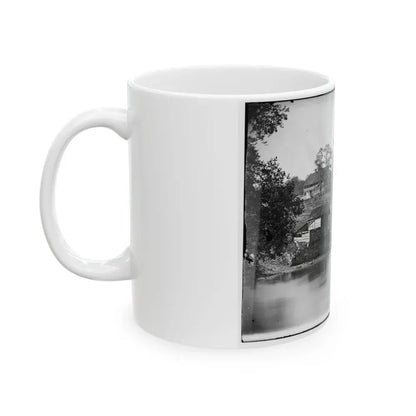 Antietam, Maryland. Newcomer's Mill (U.S. Civil War) White Coffee Mug - Go Mug Yourself