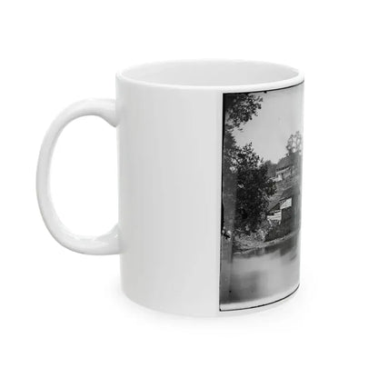 Antietam, Maryland. Newcomer's Mill (U.S. Civil War) White Coffee Mug - Go Mug Yourself
