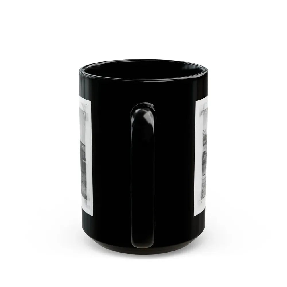 Antietam, Maryland. Picnic Party At Antietam Bridge (U.S. Civil War) Black Coffee Mug - Go Mug Yourself
