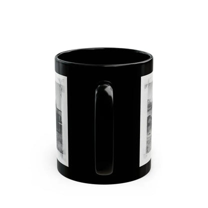 Antietam, Maryland. Picnic Party At Antietam Bridge (U.S. Civil War) Black Coffee Mug - Go Mug Yourself