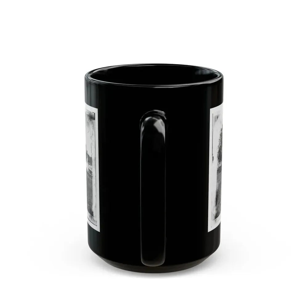 Antietam, Maryland. Ruins Of Mumma's House On The Battlefield (U.S. Civil War) Black Coffee Mug - Go Mug Yourself